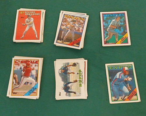 Mixed lot 1988 topps - mixed, of