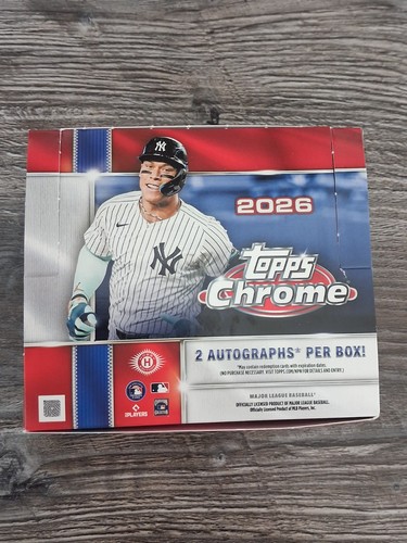 2026 topps chrome - chrome, baseball