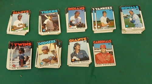 Mixed lot 1986 topps - 1986,
