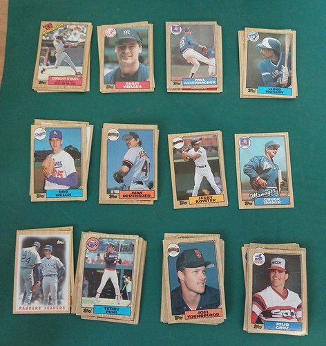 Mixed lot 1987 topps - 1987,