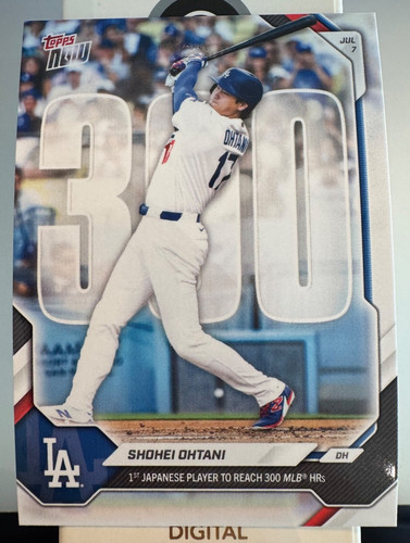 Ohtani topps now 300 - jul, 7
