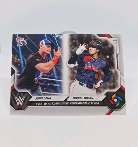 2026 topps now - 2026, baseball-wwe